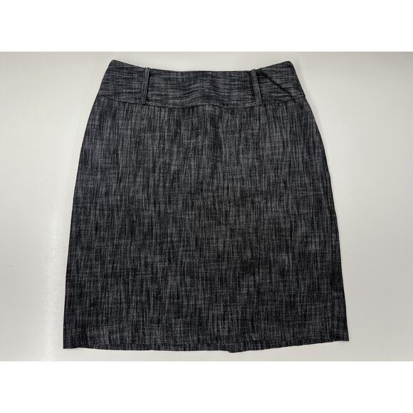 Womens Larry Levine Stretch Gray Straight Skirt Size 10 - Picture 1 of 11
